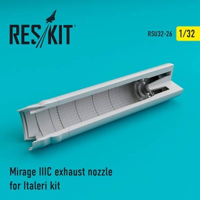 Reskit RSU32-0026 Mirage IIIC exhaust nozzle (ITAL) 1/32