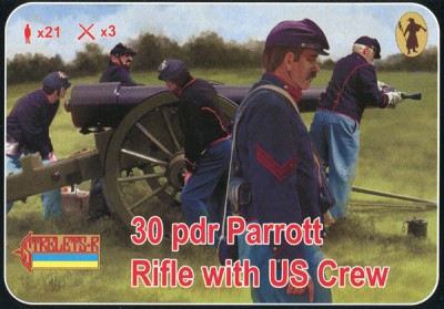 Strelets STR18272 30 pdr Parrott Rifle with US crew (ACW/American Civil War) 1/72