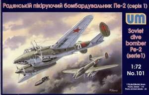 UniModel UMM-72101 Dive Bomber Pe-2 (early series) 1/72