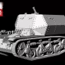 First To Fight 72124 8cm Schwerer Granatw. 34 auf Pzspwgn. AMR 35 1/72