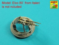 Aber 35L-162 Two barrels to Browning ANM2 with flash hiders 1/35