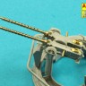 Aber 35L-162 Two barrels to Browning ANM2 with flash hiders 1/35