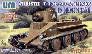 UniModel UMM-72403 Christie T-3”M.1931”/”M.1940” US Meditank 1/72