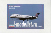 Восточный Экспресс 144119-2 Авиалайнер DC-9-30 Continental ( Limited Edition ) 1/144