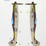 Lf Model M4857 Mask Focke Wulf Fw 190D-9 Camouflage painting 1/48