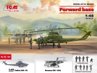 ICM 48303 'Forward Base' - AH-1G, OV-10A & 10 figures 1/48