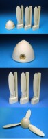 Barracuda Studios BCR32123 Messerschmitt Bf-109G-10 and Bf-109K-4 Propellor and Spinner 1/32
