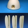 Barracuda Studios BCR32123 Messerschmitt Bf-109G-10 and Bf-109K-4 Propellor and Spinner 1/32