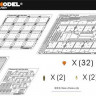 Voyager Model PE35274 Modern Merkava Mk.IV MBT Side Skirts (FOR ACADEMY 13213) 1/35