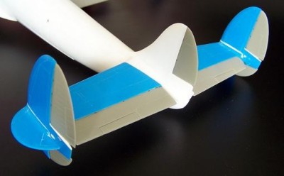 Plus model AL7008 Tail surfaces for EC-121 Warning Star 1:72