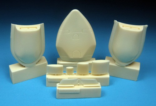 Barracuda Studios BCR48239 Rockwell B-1B Lancer external detail set (designed to be used with Monogram and Revell kits) 1/48