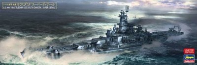 Hasegawa 30048 Корабль U.S. NAVY BATTLESHIP USS SOUTH DAKOTA &quot;SUPER DETAIL&quot; (HASEGAWA) 1/700