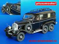 Plus model 195 Mercedes G4 Radiocar 1:35