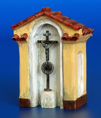 Plus model 4036 Chapel with a cross 1:48