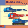 Lf Model P7249 Agusta-Bell 47J Ranger (Yugosl.AF,RDAF,RNoAF) 1/72