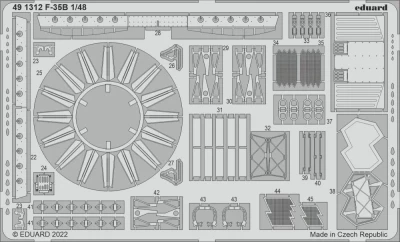 Eduard 491312 SET F-35B (ITAL) 1/48