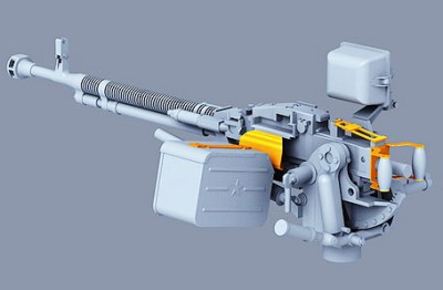 Miniarm 35059 ДШК-М 12,7мм пулемет со станком, фототравление 1/35