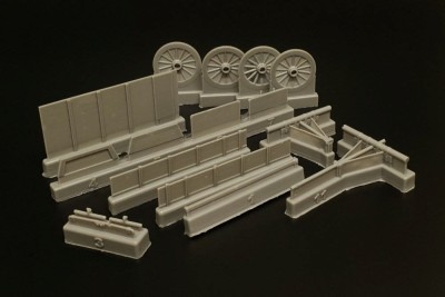 Hauler HLH-72130 Farm horse drawn wagon (resin kit) 1/72
