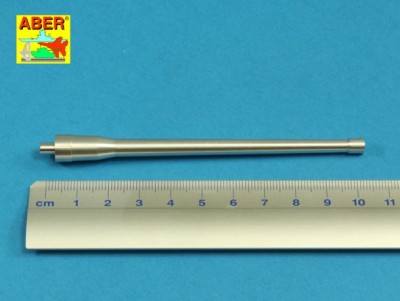 Aber 35 L-208 Soviet 122 mm A-19 Barrel for Soviet ISU-122 (designed to be used with Zvezda kits) 1/35