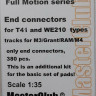 Master Club MTL-35325 FM Full Motion end connectors for M3 Lee/Grant/RAM T41 and WE210 types track 1/35