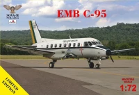 Sova Model 72055 C-95 Bandeirante patrol (2x Brazil camo) 1/72