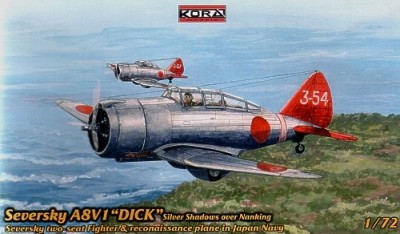 Kora Model 72122 Seversky A8V1 'DICK' Silver Shadows o.Nanking 1/72