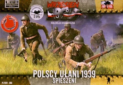 First To Fight FTF-72066 Polish Uhlans on foot (15 fig.) 1/72