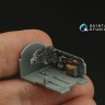 Quinta Studio QD72122 P-47D Thunderbolt Razorback (Tamiya) 3D Декаль интерьера кабины 1/72