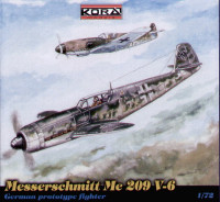 Kora Model 7299 Me 209 V-6 German prototype fighter 1/72