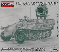 Kora Model C7201 SdKfz.251/20 UHU Conv. 1/72