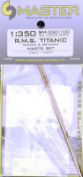 Master SM-350-100 1/350 R.M.S. Titanic (Olympic&Britannic) Masts set