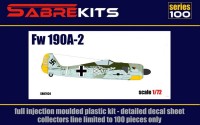 Sabre Kits SBK7034 Focke-Wulf Fw-190A-2 ex-AZ Models, new (3D-Printed) parts 1/72