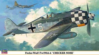 Hasegawa 09812 Fw 190A-5 (JG 1 &quot;Checker Nose&quot;) 1/48