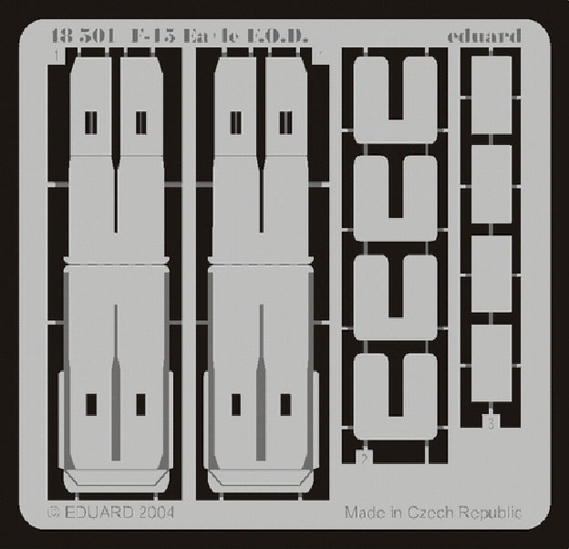 Eduard 48501 F-15 F.O.D. (ACA) фототравление