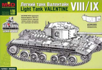 MSD-Maquette MQ 3552 Легкий танк Valentine VIII/IX 1/35