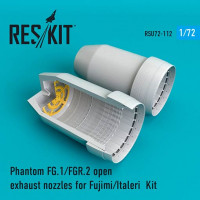 Reskit RSU72-0112 Phantom FG.1/FGR.2 open exh. nozzles 1/72