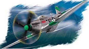 Hobby Boss 80230 Самолет P-51D Мустанг 1/72