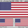 Eduard 36421 SET US ensign flag WWII STEEL