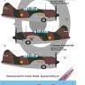 Lf Model C3299 Decals Brewster Model 339B for Belgium 1/32