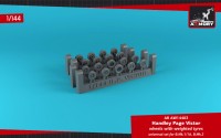 Armory ARAW14403 Handley-Page Victor B.2/K.2 - wheels with weighted tires/tyres 1/144