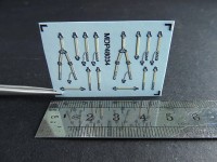 Metallic Details P48034 PZL P.11, PZL.23, PZL.46, PZL.37 seat belts (3D-Printed) 1/48