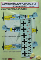 Kora Model DEC7296 Bf 109 G-2 (Croat. Air Legion) Part 3 декали декали 1/72
