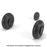 Armory ARAW48036 Antonov An-2/An-3 Colt wheels with weighted tires/tyres 1/48