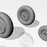 Armory ARAW72013 Yakovlev Yak-141 freestyle wheels 1/72