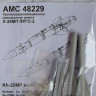 Advanced Modeling AMC 48229 Kh-25MP Anti-radar missile, AS-12 (2 pcs.) 1/48