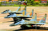Kora Model PK48003 MiG-29 Fulcrum A Foreign serv. (plastic kit) 1/48