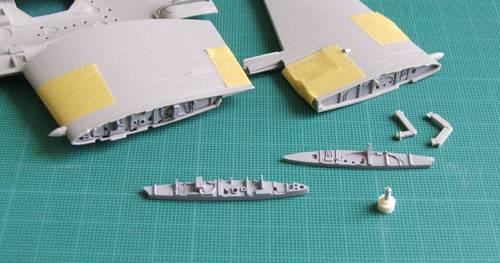 CMK 4211 Westland Wywern Wing fold set for Trum. 1/48