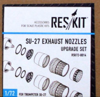 Reskit RSU72-0014 Su-27 exhaust nozzles (TRUMP) 1/72