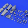 Eduard 648250 Bf 109G-6 engine & fuselage guns 1/48