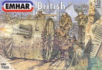 Emhar EM7202 British (WWI) Artillery and 18 pdr gun 1/72